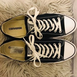 Men’s Black Converse Chucks Sneakers Size 13